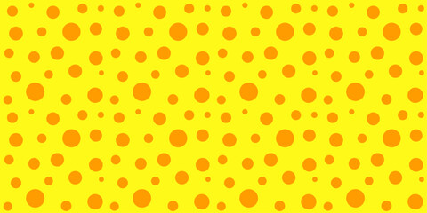 A yellow background with sponge
