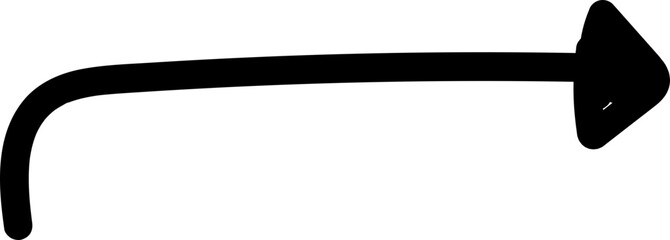 Fototapeta premium Directional Hand Drawn Arrows Scribble