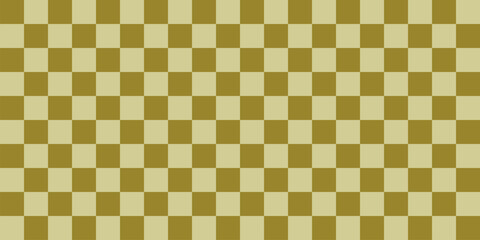 Checkered pattern background. brown and yellow. Geometric ethnic pattern seamless. seamless pattern. Design for fabric, curtain, background, carpet, wallpaper, clothing, wrapping, Batik, fabric,Vector