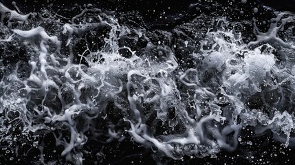 Bubbling water surface dynamic texture