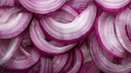 Red onion slice