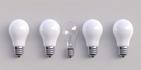 Clever wit and an elaborate, subtle electric style characterize the white light bulb set in grey.