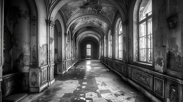 Whispers and moans can be heard echoing through the empty corridors as the spirits of the castles past inhabitants linger on unable to venture beyond their abandoned home.