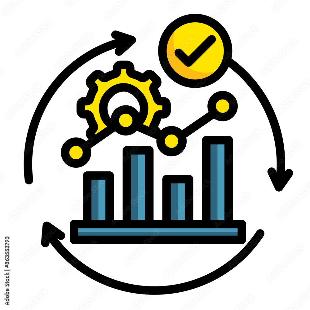 Poster Continuous Improvement Icon