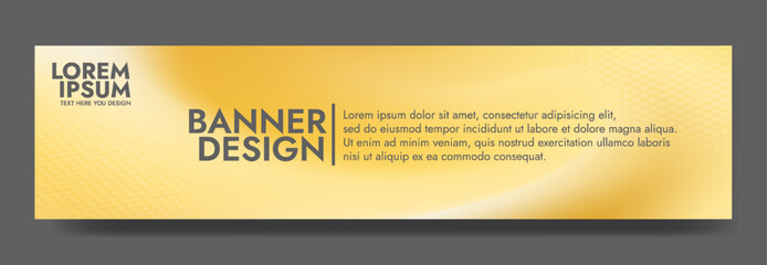 Make your designs stand out with this smooth  yellow mesh wave blur banner, suitable for promotional banners and presentation graphics