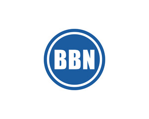 BBN Logo design vector template