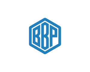 BBP logo design vector template