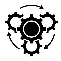 Business Process Reengineering Icon