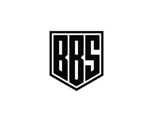 BBS logo design vector template