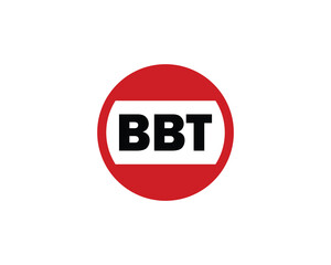 BBT Logo design vector template