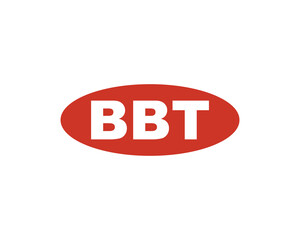 BBT Logo design vector template