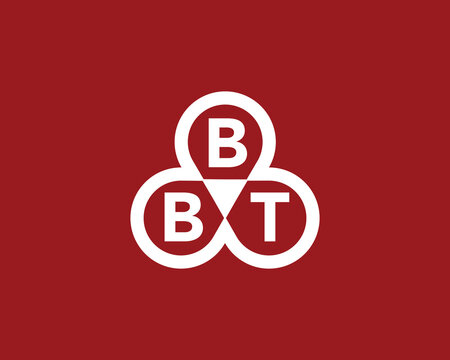 BBT Logo design vector template
