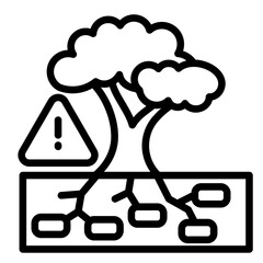 Root Cause Tree Icon
