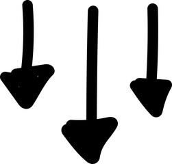 Arrow Finance Doodle Hand Drawn