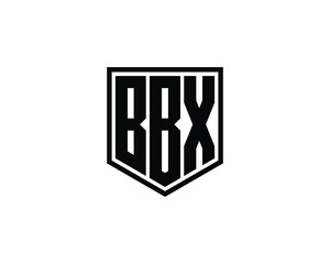 BBX logo design vector template