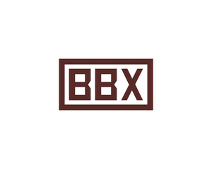 BBX logo design vector template