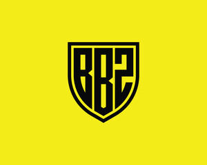 BBZ logo design vector template