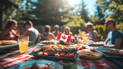 Canada Day July 1st celebration and food parties 