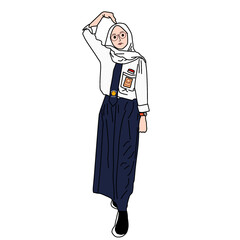Indonesian junior high school uniform