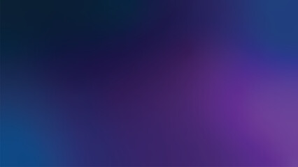 Abstract blue purple gradient background with glowing lights. Vector illustration
