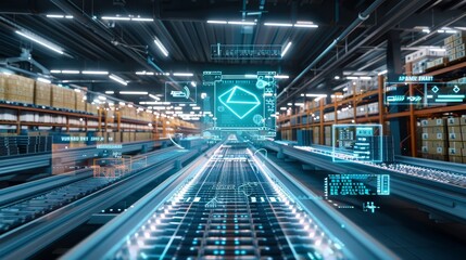 Digital Innovation Efficient Distribution Hub with RealTime Data Analytics