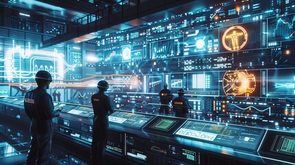 Energize Your Future Innovative Workers Harnessing Power in Advanced Energy Plant