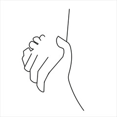 Conceptual illustration of handshake 