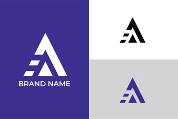 letter A triangle aviation logo, letter A badge logo, letter A badge air craft logo, letter A triangle icon aircraft carrier, us fighter jet, aviation logo, jet icon, flying logo, space logo