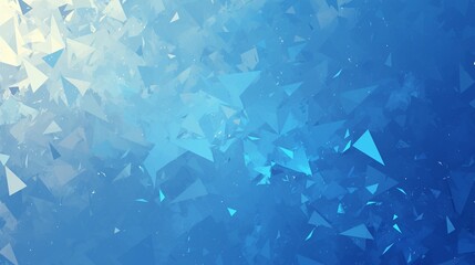 ポリゴン柄テクスチャー、青8