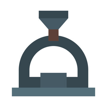 flat style industrial machine clip art preview