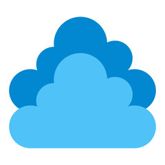 Cloud Flat Icon Design