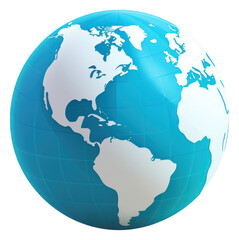 Fototapeta premium PNG Globe sphere planet shape