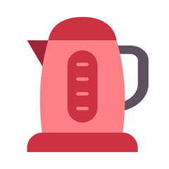 Kettle Flat Icon Design