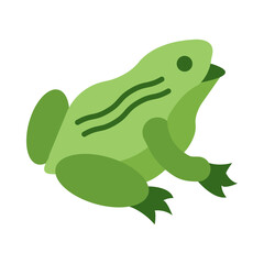 Frog Flat Icon Design