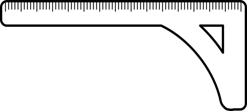 recommend clip art: Sewing tool equipment line art for clothing logo or design