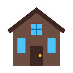 Cabin Flat Icon Design