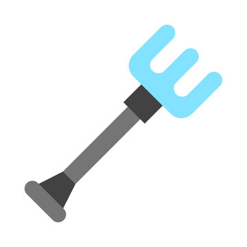 recommend clip art: Pitchfork Flat Icon Design