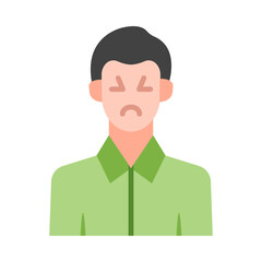 Illness Flat Icon Design