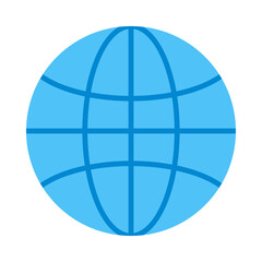 Global Flat Icon Design