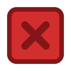 Cross Flat Icon Design