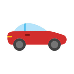 Fototapeta premium Car Flat Icon Design