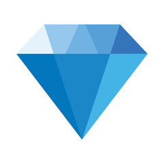 Diamond Flat Icon Design