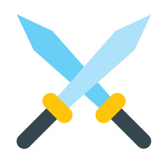 Sword Flat Icon Design