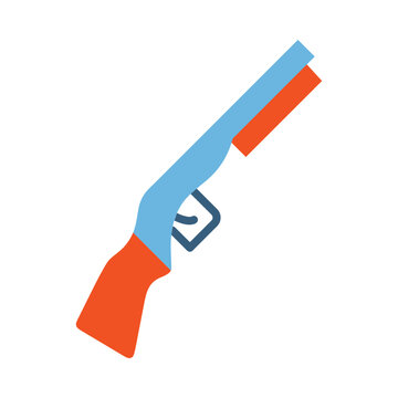 recommend clip art: Gun Flat Icon Design
