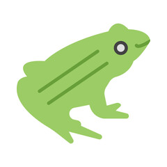 Frog Flat Icon Design