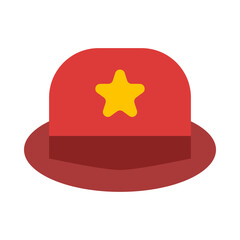 Hat Flat Icon Design
