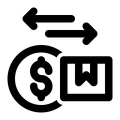 trade, trading, commerce, exchange, business, logistics outline icon