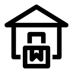home delivery, shipping, delivery, package, packet, home, house outline icon
