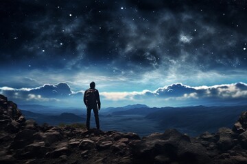  Galactic Horizons A Hiker's Nighttime Panorama.jpeg