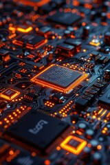 Fototapeta premium Stock Image visual technology